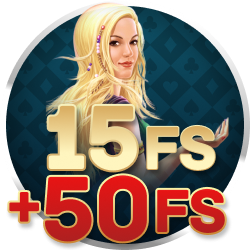 15 fs в Lucky Lady's Charm + 50 fs в Resident